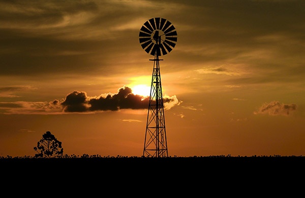 kleine windmolen
