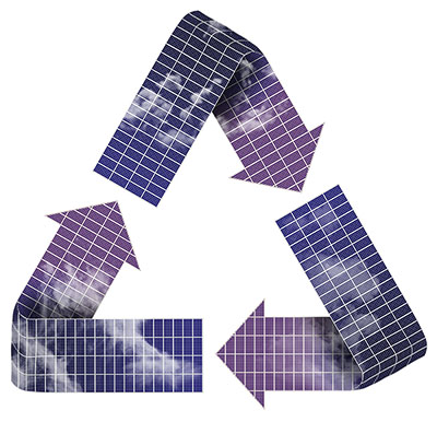 hergebruiken van zonnepanelen